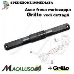 Asse fresa motozappa Grillo...