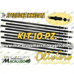 Kit 10 aste in carbonio per...