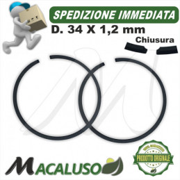 Kit 2 fascia elastica D 34...