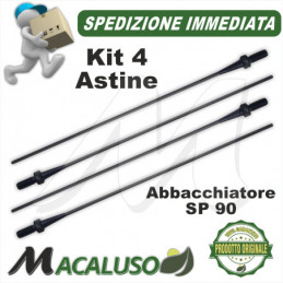 kit 4 aste in carbonio...