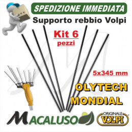 Kit 6 Asta carbonio...