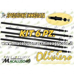 Kit 6 aste in carbonio per...