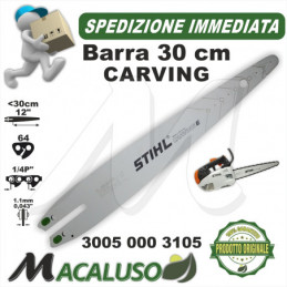 Barra Carving 12" cm 30...