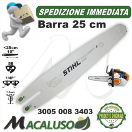 Barra Stihl 10" Cm.25...