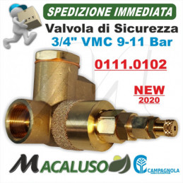 Valvola sicurezza 9 11 bar...