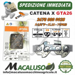 Catena Stihl GTA26 Passo...