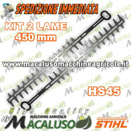 Coppia lame 450 mm / 18"...