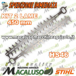 Coppia lame 450 mm / 18"...