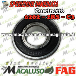 Cuscinetto 6202 2RS C3 Fag...